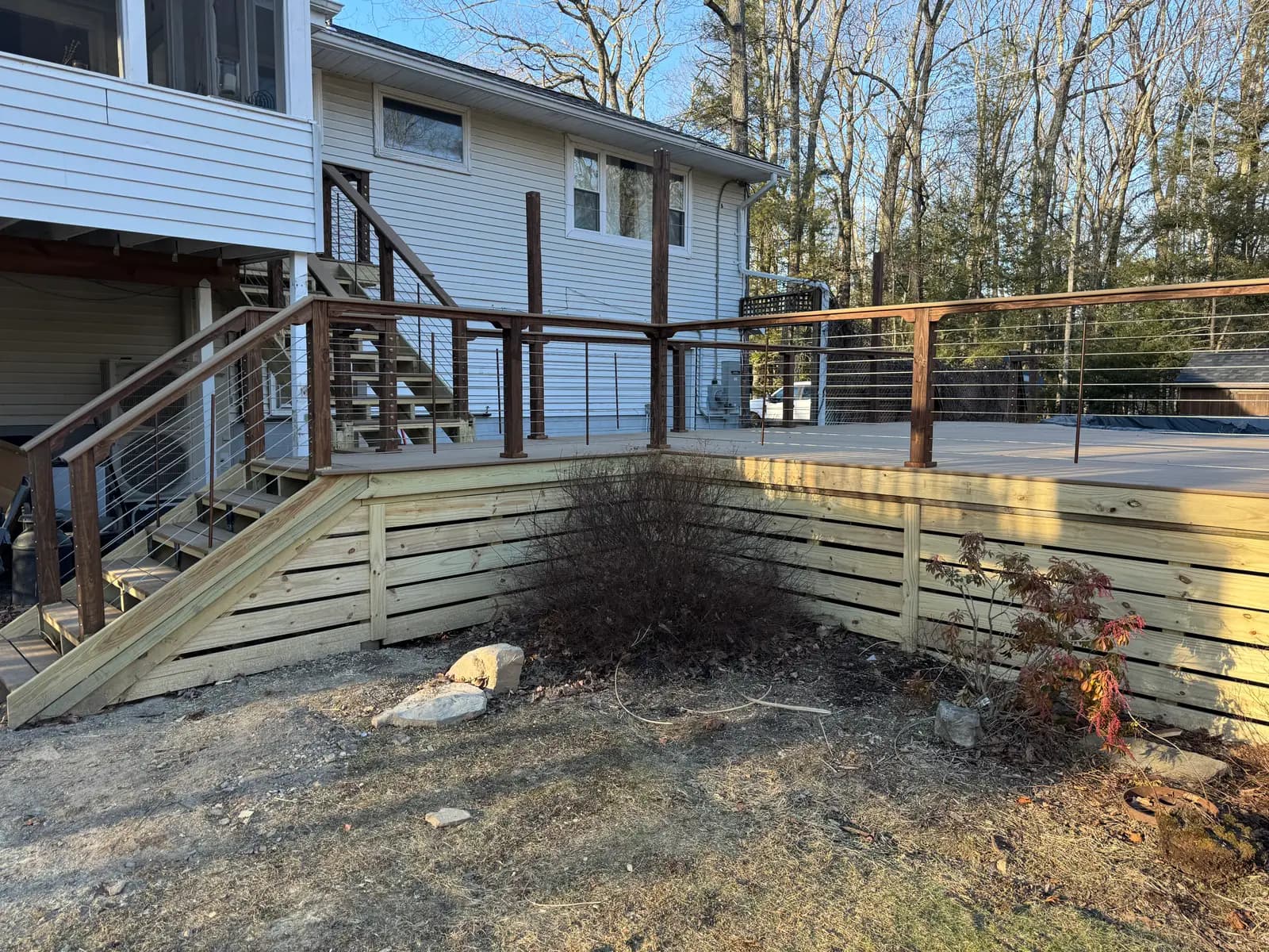 Multi-Level Composite Deck with Pool Integration — image 5 of 5