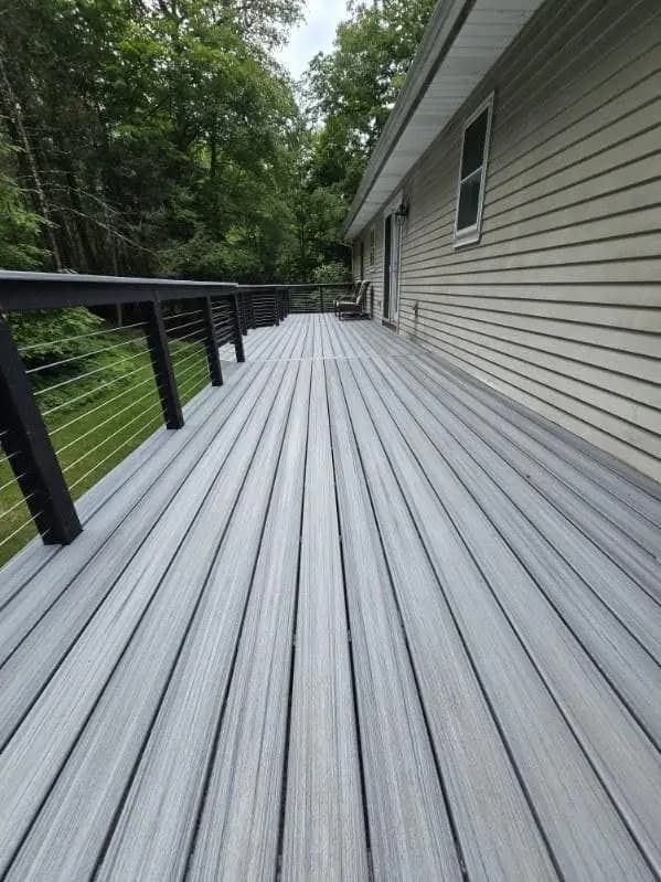 Trex Enhance Deck Upgrade with Modern Cable Rail — image 4 of 4