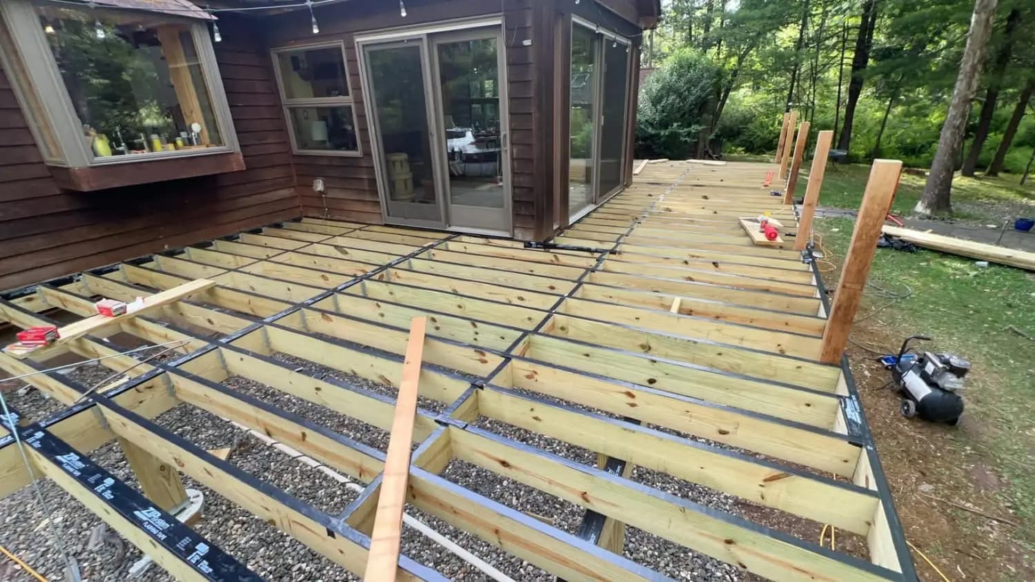 Deck framing detail 2