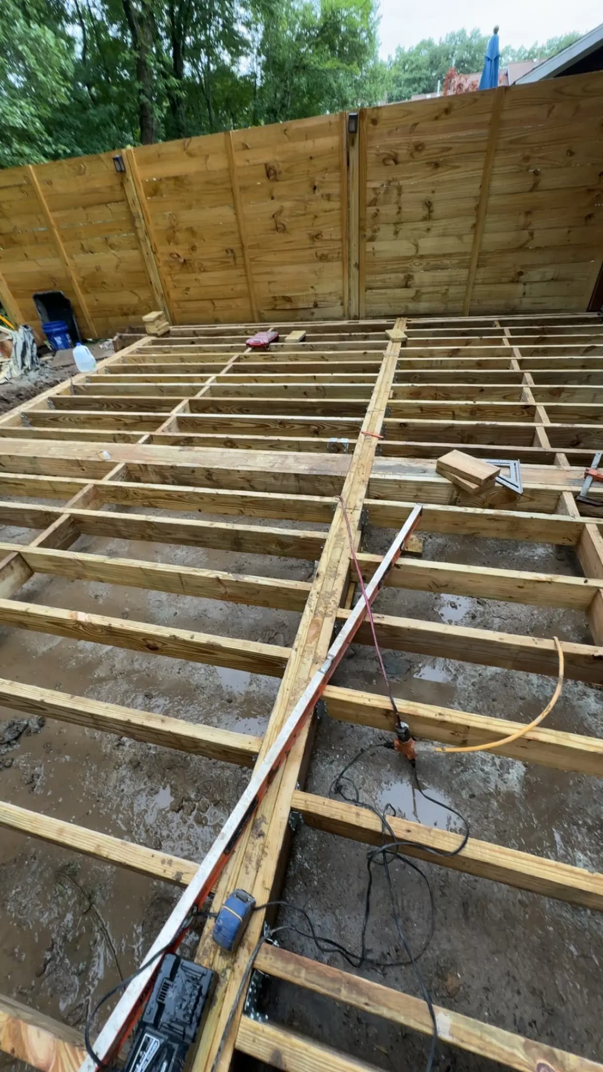 Deck framing detail 11