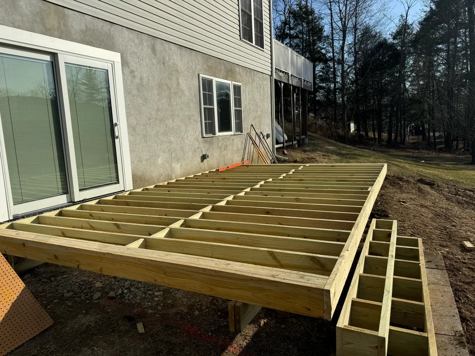 Deck framing detail 12