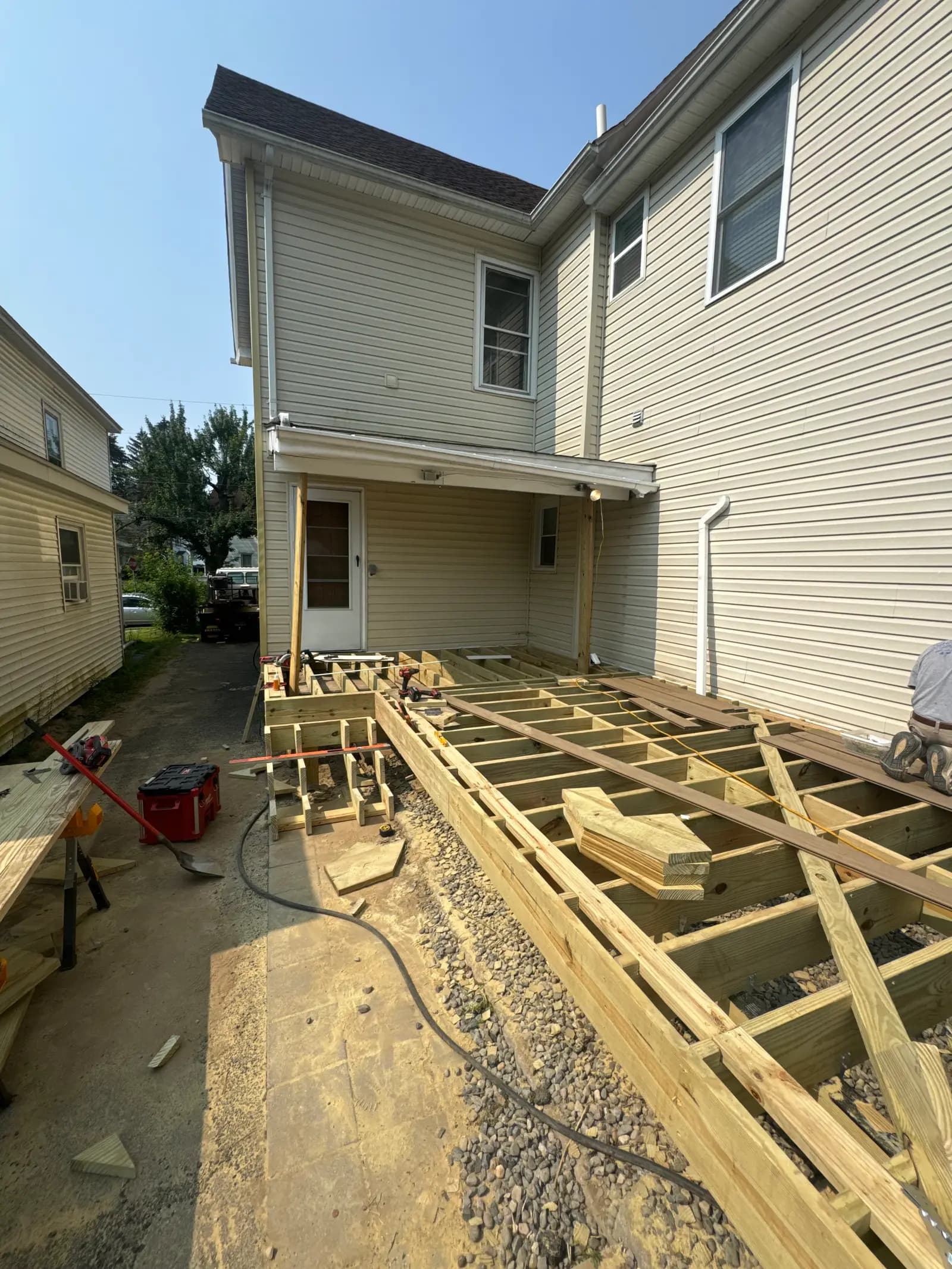 Deck framing detail 15