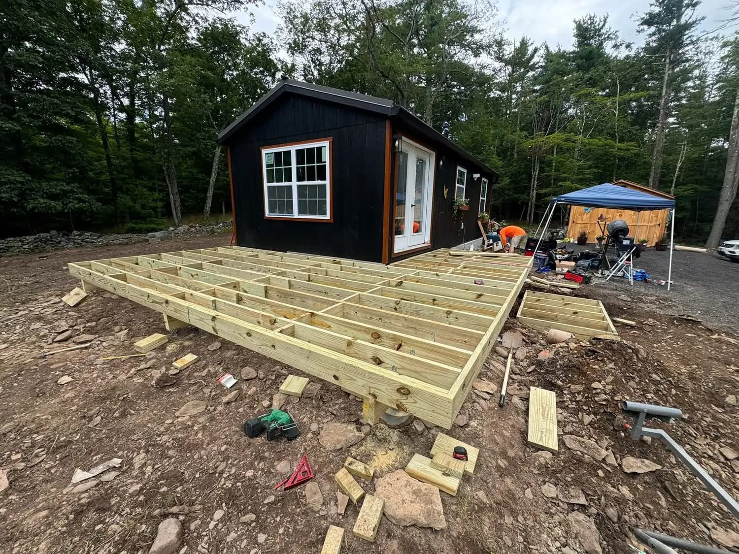 Deck framing detail 5