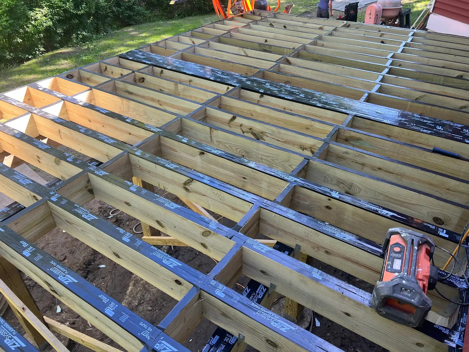 Deck framing detail 10