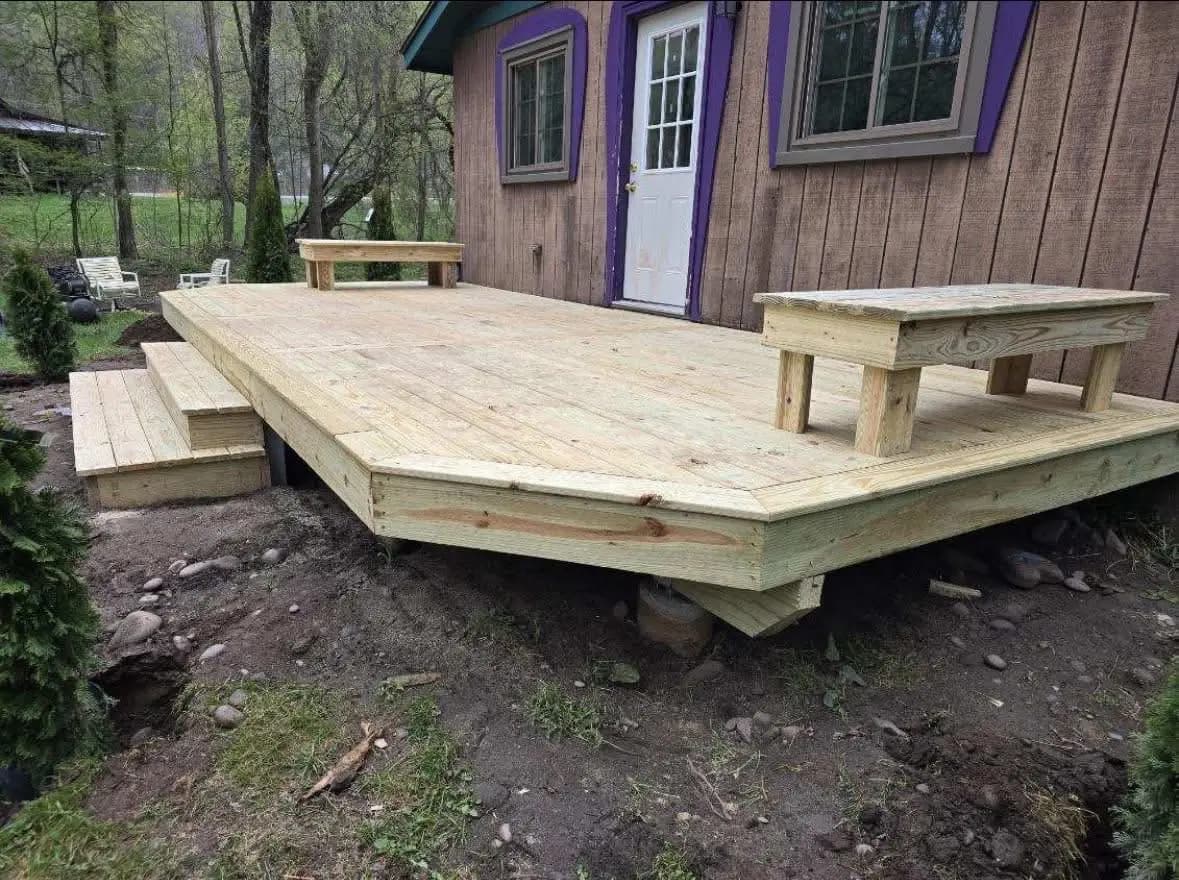 Pressure Treated Deck