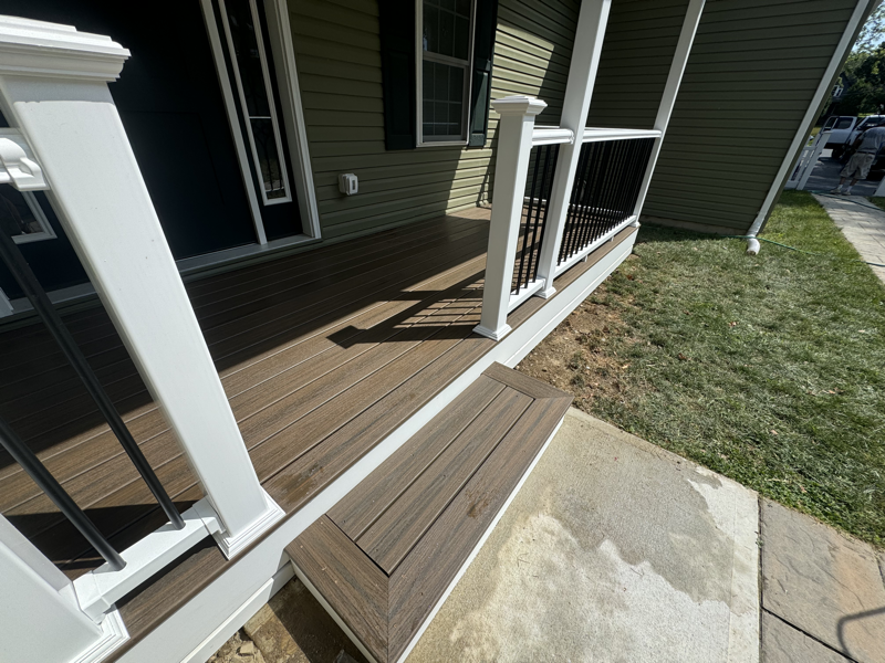Front Porch Composite Replacement